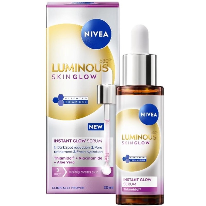 Ser pentru Iluminarea Tenului Nivea Luminous Skin Glow, 30 ml