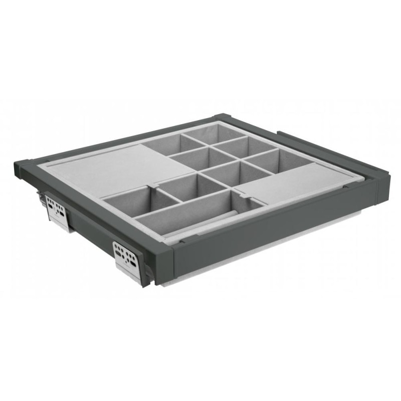 Sertar Organizare Accesorii, L900 mm, Wg-Przeg90-60, Finisaj Antracit*