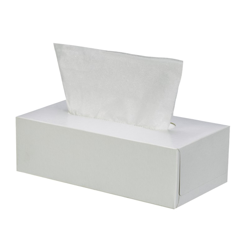 Servetele Biodegradabile, Compostabile de Hartie, Cutie, 2 Straturi, Albe, 150 buc