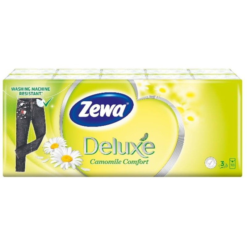 Servetele Nazale, 3 Straturi, Musetel, Zewa, 10 Pachete x 10 Batiste