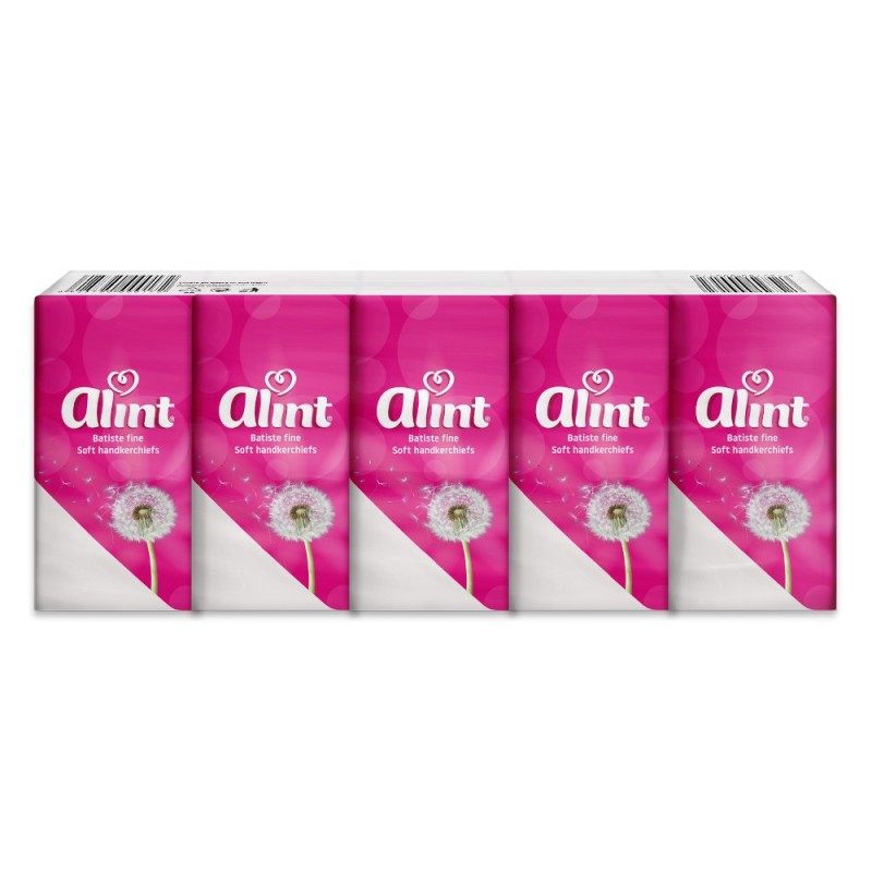 Servetele Nazale Batiste Alint, Fine 2 Straturi, 10 Pachete