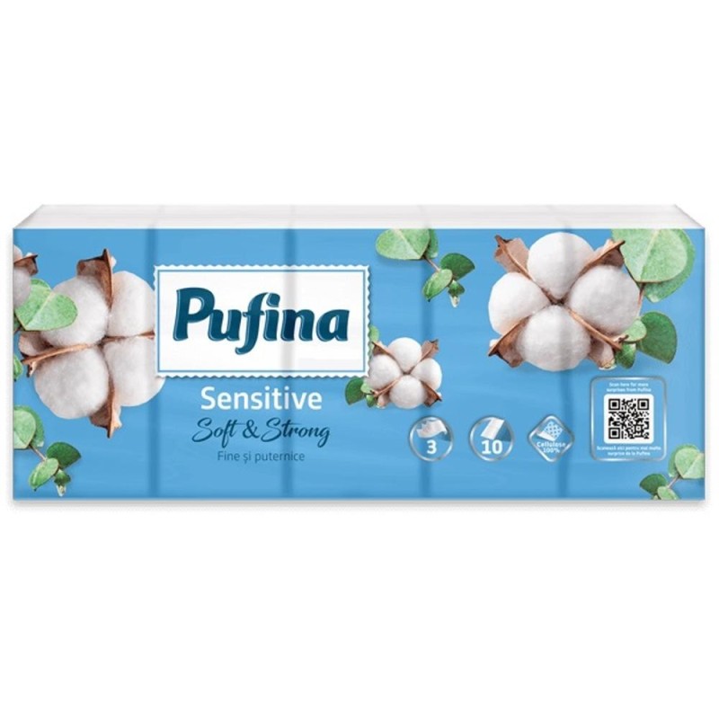 Servetele Nazale Batiste Lux Delicate, Pufina