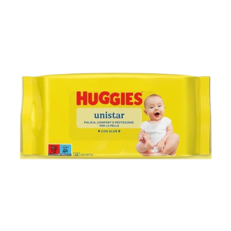 Servetele Umede Huggies, Unistar, 56 Bucati