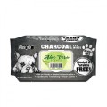 Servetele Umede pentru Caini Absorb Plus Charcoal, Aloe Vera, 80 Bucati