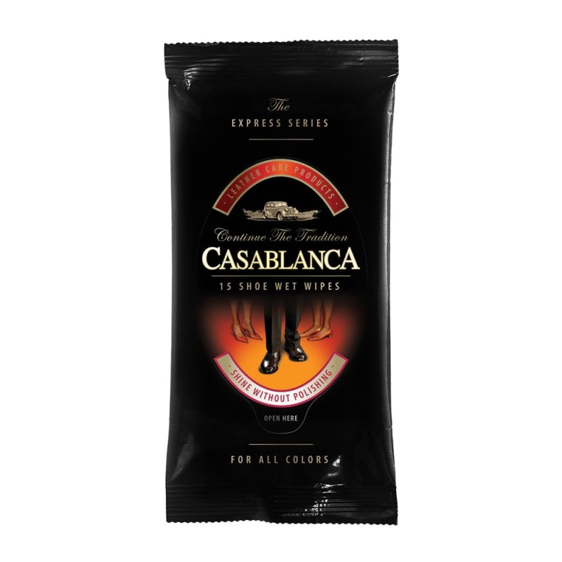 Servetele Umede pentru Pantofi, 15 Bucati, Casablanca