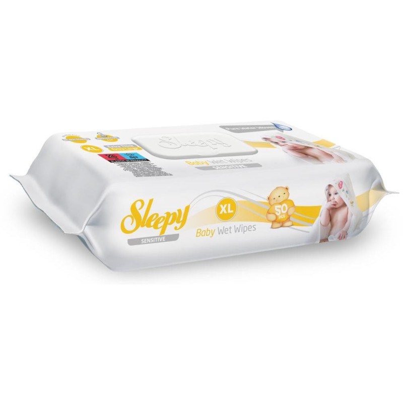 Servetele Umede Sleepy Extra XL, 50 Bucati