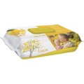 Servetele Umede Sleepy Lemon cu Capac 120 Bucati