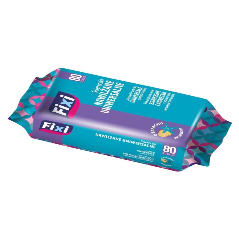 Servetele Umede Universale Fixi, 80 Bucati