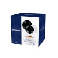 Serviciu de Masa 18 Piese, Portelan, Harena Luminarc, Alb si Negru