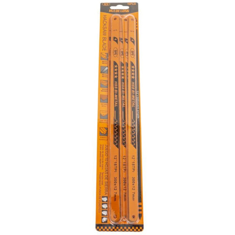 Set 10 Panze Bomfaier Industrial, Wfeng, 300 x 12.7 mm, Z-tools