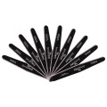 Set 10 Pile Unghii Picatura Granulatia 100/180, SensoPRO Milano, Negru