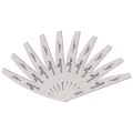 Set 10 Pile Unghii Semiluna Granulatia 120/180, SensoPRO Milano