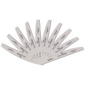 Set 10 Pile Unghii Semiluna Granulatia 150/180, SensoPRO Milano