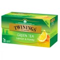 Set 10 x 25 Pliculete Ceai Verde cu Aroma de Lamaie si Miere Twinings