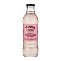 Set 10 x Apa Tonica cu Rubarba si Hibiscus, Franklin & Sons, Rhurbarb & Hibiscus, 200 ml