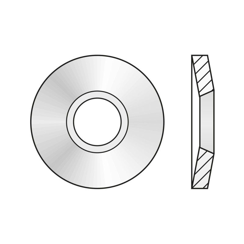 Set 10 x Arc Disc 2093 Otel-40 X 20.4 X 1.5