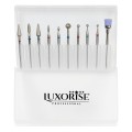 Set 10 x Capete Freza Unghii Luxorise pentru Pila Electrica Profesionala