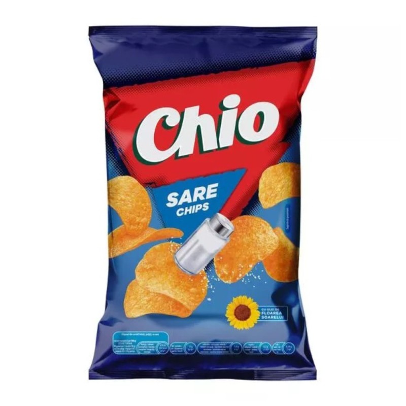 Set 10 x Chipsuri cu Sare, Chio, 60 g