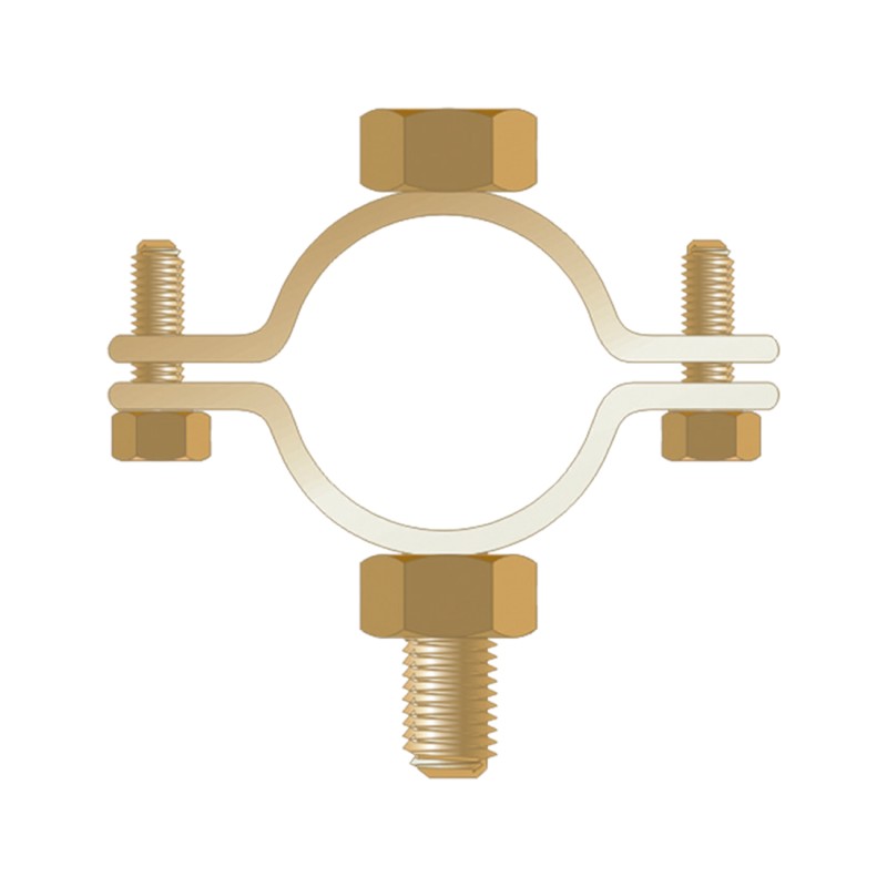 Set 10 x Colier Metalic Dublu Vertical-1.50" 46-52