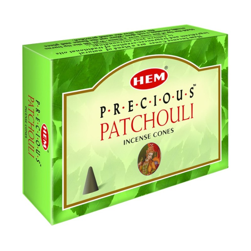 Set 10 x Conuri Parfumate, Patchouli