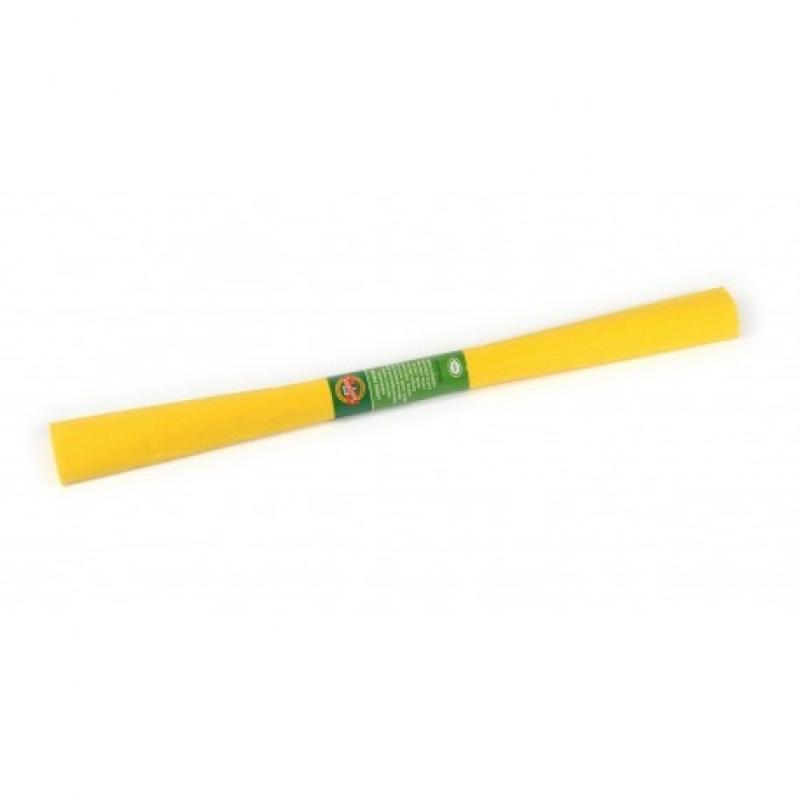 Set 10 x Hartie Creponata Colorata, Galben Intens