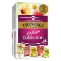 Set 10 X Infuzie Mix 5 Gusturi Fructe si Plante Twinings 20 x 1.8 g