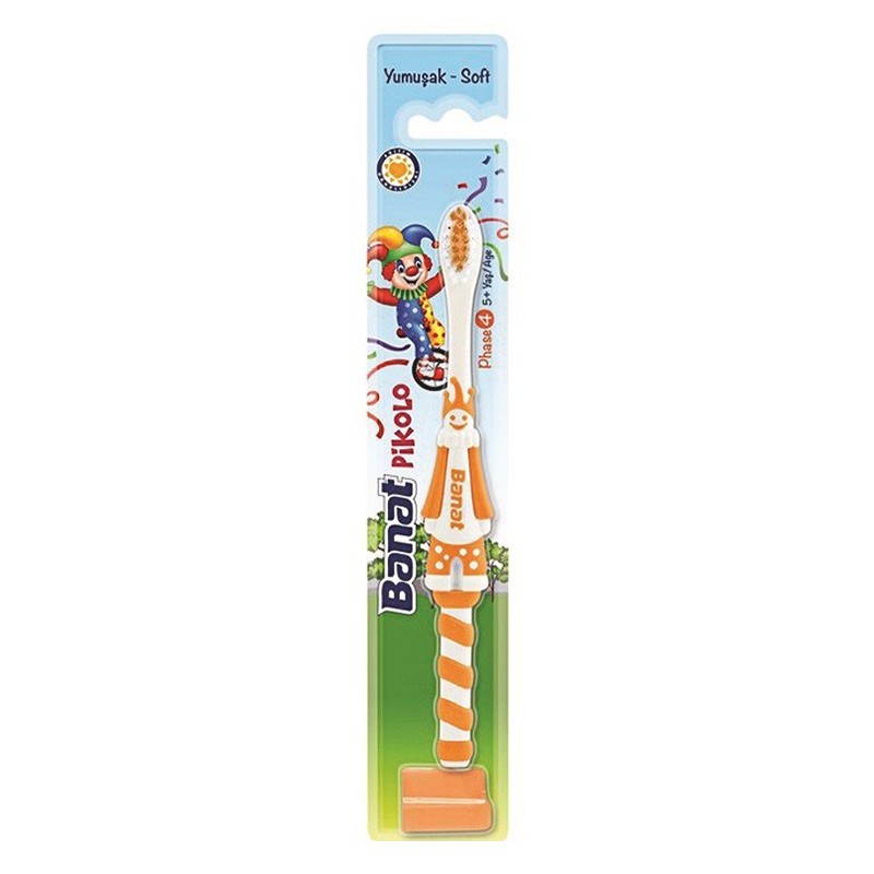 Set 10 x Periuta de Dinti Banat Junior Pikolo Soft 5+ Ani