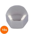 Set 10 x Piulita Hexagonala Infundata 917 Inox A2-M12