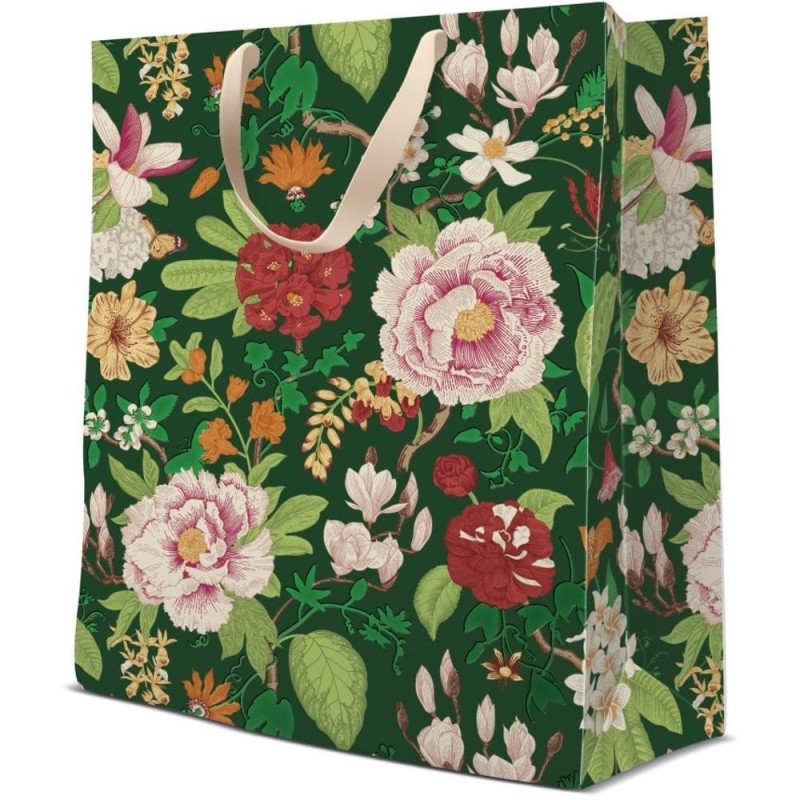 Set 10 x Pungi Cadou Mari, Classic Flowers, 30 x 41 x 12 cm, Perfecto
