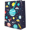 Set 10 x Pungi Cadou Mari, Space, 30 x 41 x 12 cm, Perfecto