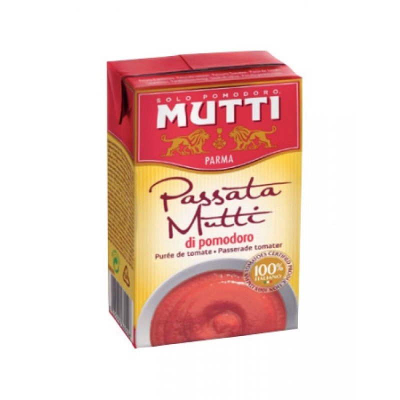 Set 10 x Rosii Pasate Cutie Brik Mutti, 500 g