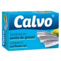 Set 10 x Sardine in Ulei Floarea Soarelui Calvo, 120 g