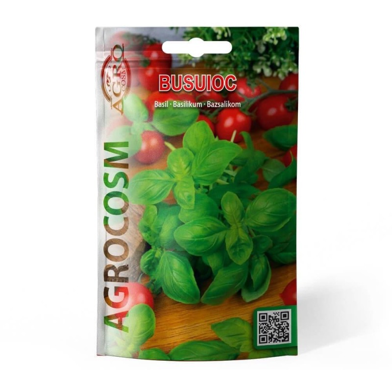 Set 10 x Seminte Busuioc Lemon, 100 Boabe, Agrocosm