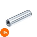 Set 10 x Stift Cilindric Filet Interior Forma D, DIN 7979 Otel, 10 x 45