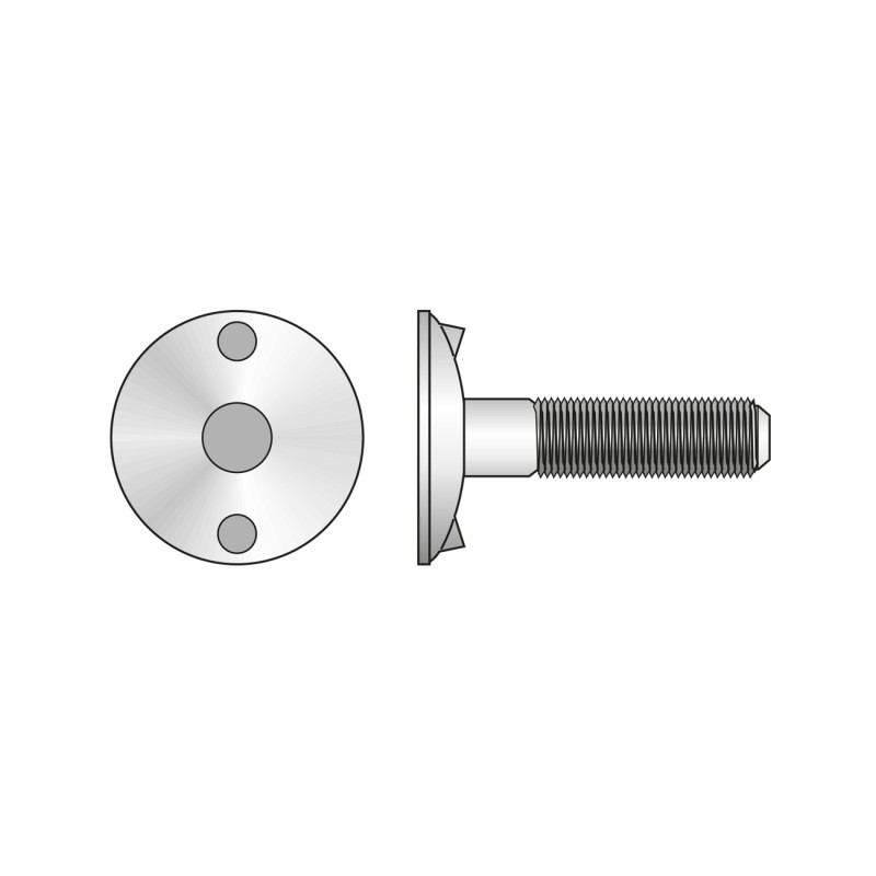 Set 10 x Surub Elevator 15237 Otel-M8 X 50