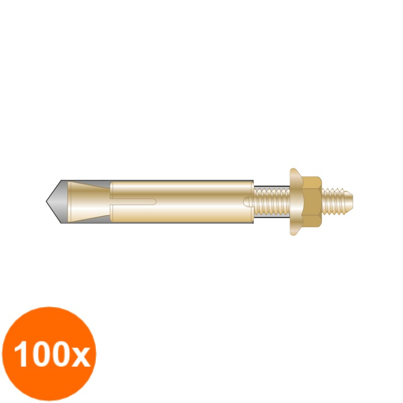 Set 100 x Conexpand Clasic M 6x100-d10