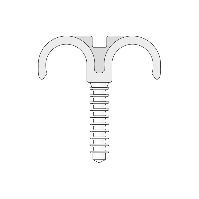 Set 100 x Suport "skorpion" Simplu D226