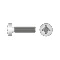 Set 100 x Surub Cap Bombat Locas Cruciform 7985 Otel Gr.4.8 Zincat-M5 X 6