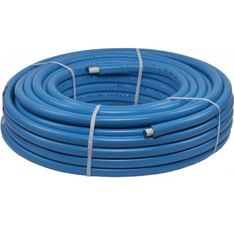 Set 100 x Teava Multistrat Preizolata 6 mm, Heko, Albastru, 16 x 2.0, Colac 1 m