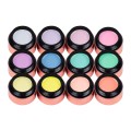 Set 12 Geluri Uv Colorate Luxorise, Pastel Paradise