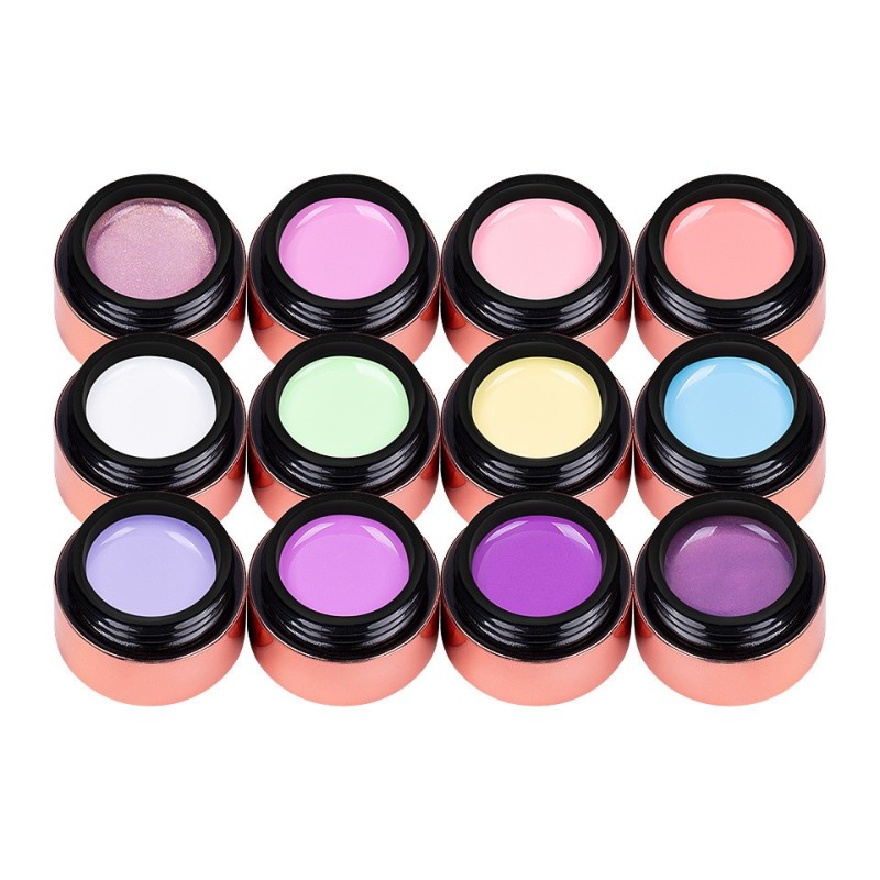 Set 12 Geluri Uv Colorate Luxorise, Unicorn Dreams