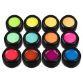 Set 12 Geluri Uv Colorate Neon City Collection, SensoPRO Milano