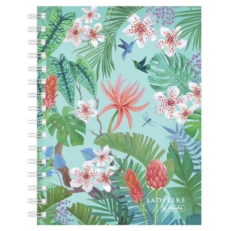 Set 12 x Caiet A6 100 File, cu Spira, Matematica, Ladylike Motive Asortate