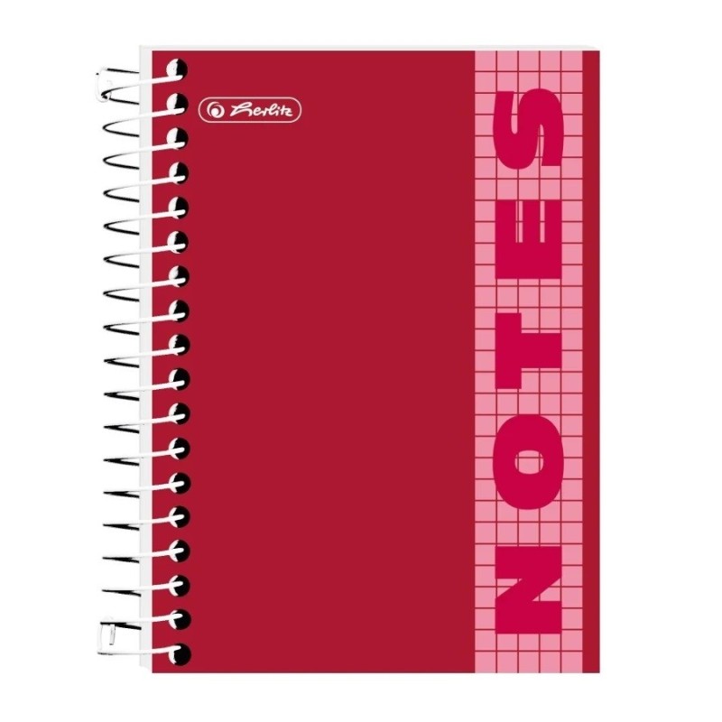 Set 12 x Caiet cu Spirala, 10 x 14 cm, 200 File, Matematica, Trend, Diverse Culori