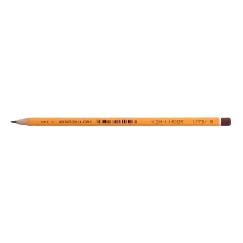 Set 12 x Creion Grafit, Koh-I-Noor, cu Radiera