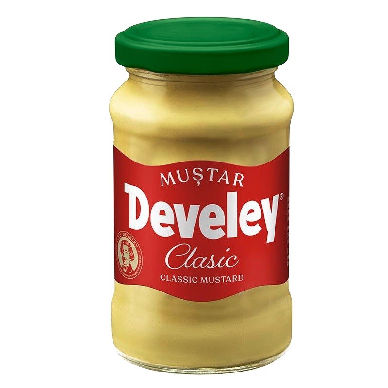 Set 12 x Mustar Clasic, Develey, 200 g