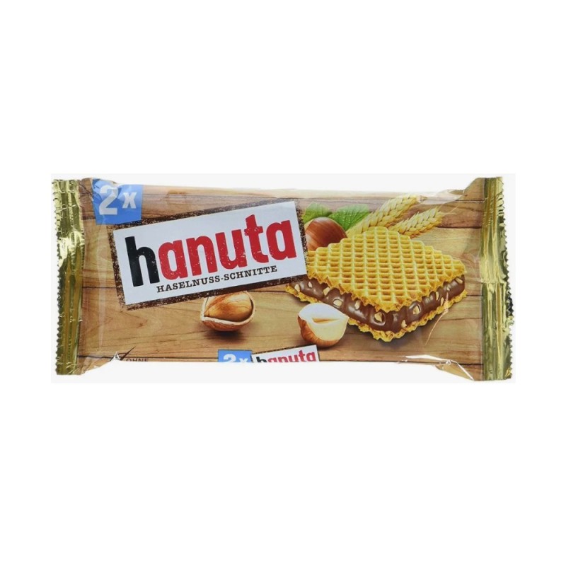 Set 12 x Napolitata cu Crema de Alune, Ferrero Hanuta, 44 g