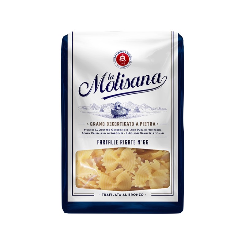 Set 12 x Paste Farfalle No66 La Molisana 1 kg