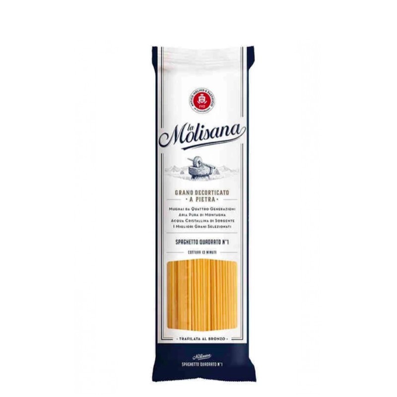 Set 12 x Paste Spaghetto Quadrato No1 La Molisana 1 kg