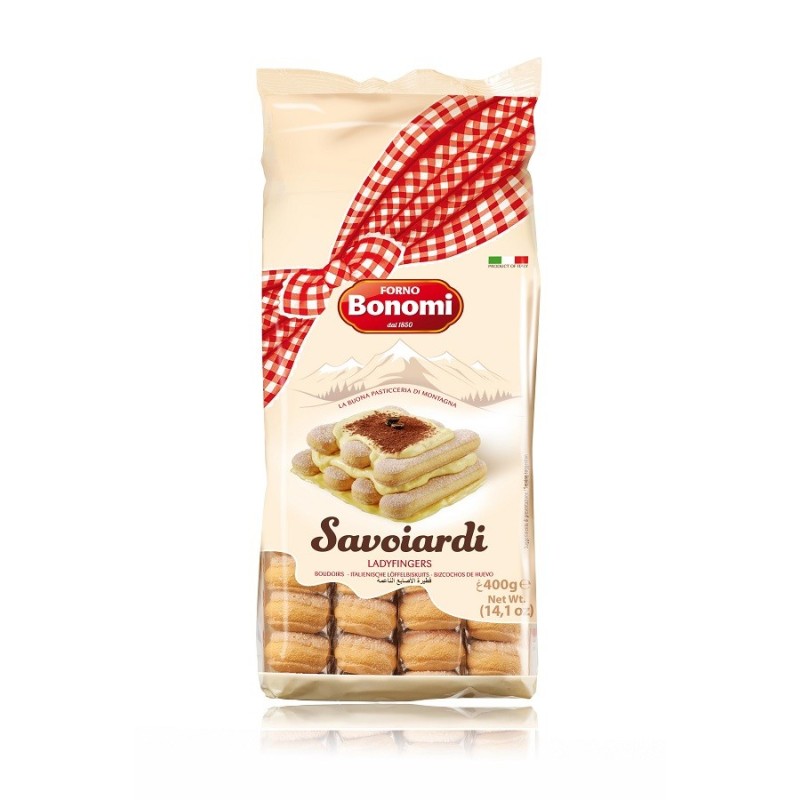 Set 12 x Piscoturi Savoiardi, Forno Bonomi, 400 g